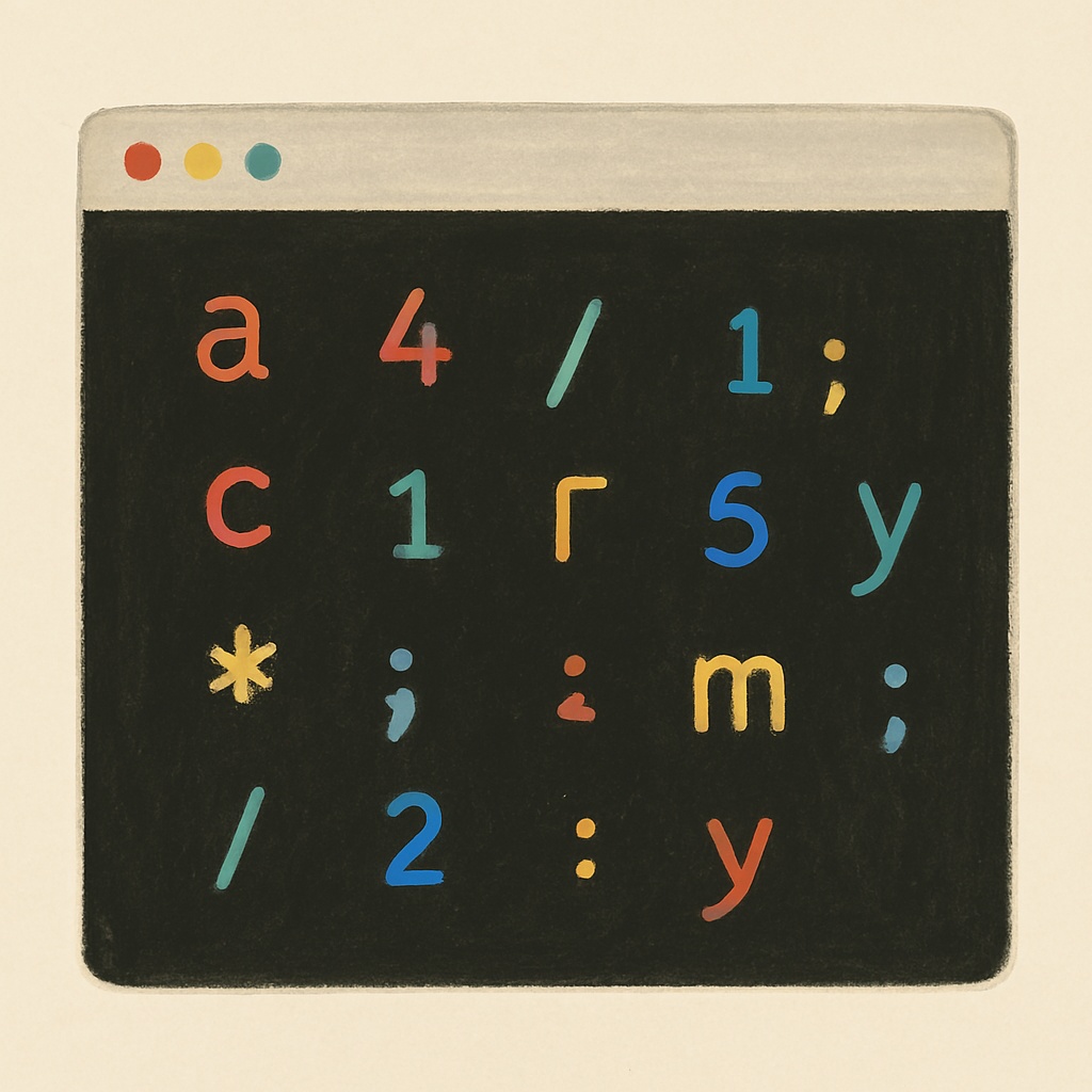 Your Terminal Shouldn't Just Be Black and White